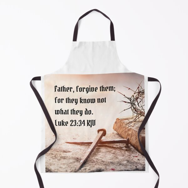 Item preview, Luke 23:34 King James Version Bible Verse designed and sold by Caregiverology.
