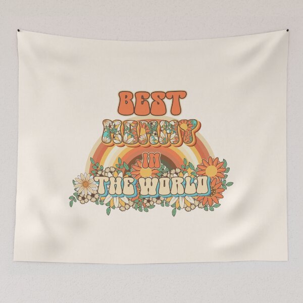 Item preview, Best mommy in the world Groovy gift for mothers and mum quote Groovy moms build strong  character designed and sold by HomeCoquette.