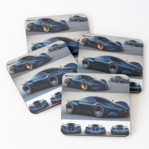 Item preview, Collage of Cool Luxury Fast Electric Cars designed and sold by Michael Voyler.