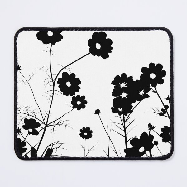 Item preview, Black and white daisy meadow designed and sold by ellaphanta.