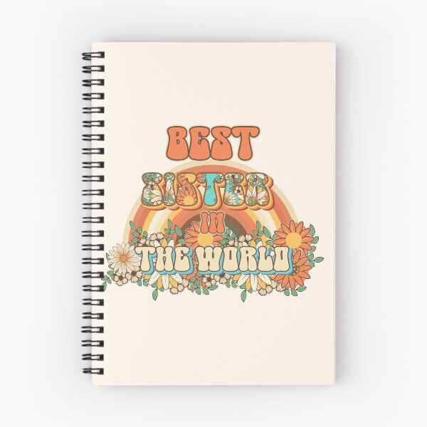 Item preview, Best sister in the world Groovy gift for sisters and  sis designed and sold by HomeCoquette.