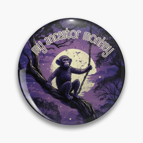 Item preview, Monkey Art - My Ancestor Monkey designed and sold by letsgetinspired.
