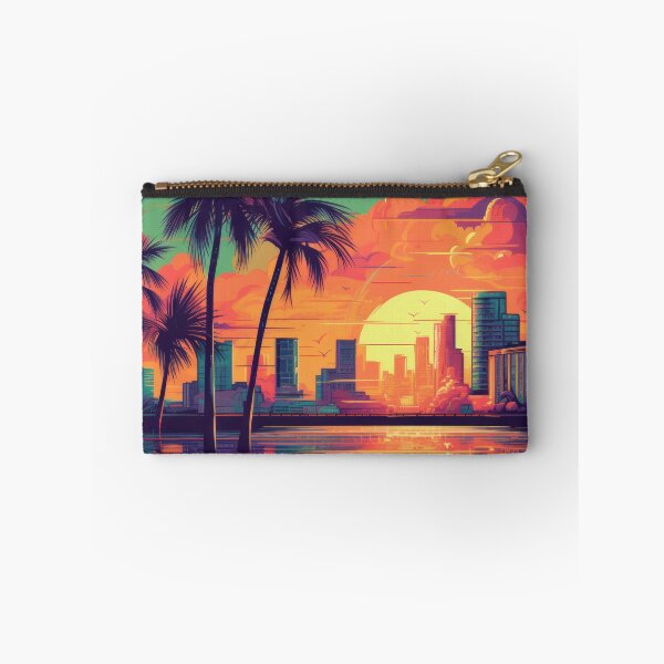 Item preview, Miami Vibe Art Wallpaper Background designed and sold by Damian Sobczyk.