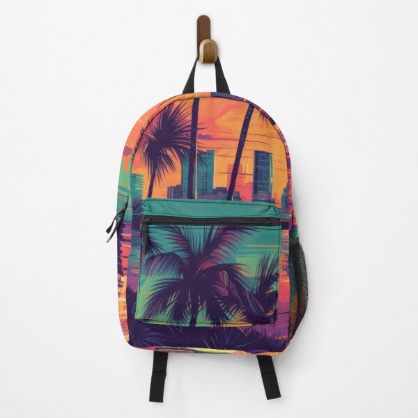 Item preview, Miami Vibe Art Wallpaper Background designed and sold by Damian Sobczyk.