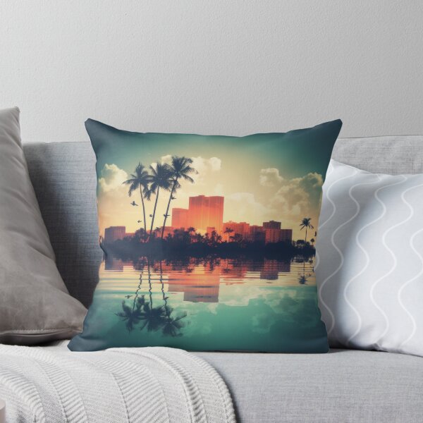 Item preview, Miami Vibe Art Wallpaper Background designed and sold by Damian Sobczyk.