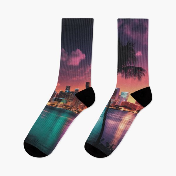 Item preview, Miami Vibe Art Wallpaper Background designed and sold by Damian Sobczyk.