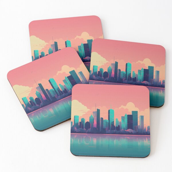 Item preview, Miami Vibe Art Wallpaper Background designed and sold by Damian Sobczyk.