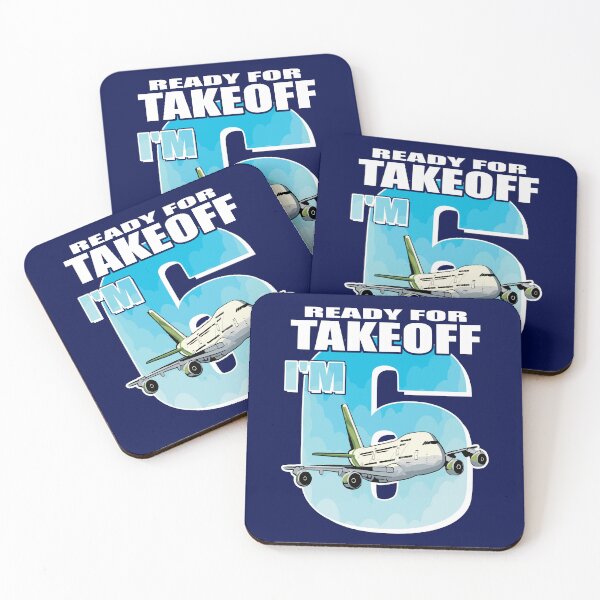 Item preview, I'm 6 Birthday Gift Boy Airplane 6 Years Old designed and sold by TM-Multidesign.