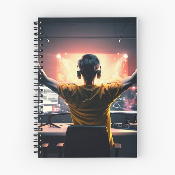 Item preview, Professional E-Sports esports gamer rejoices in the victory designed and sold by Damian Sobczyk.