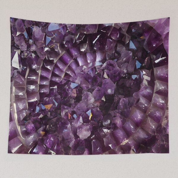Item preview, Amethyst 4 Fibonacci designed and sold by christineiris.