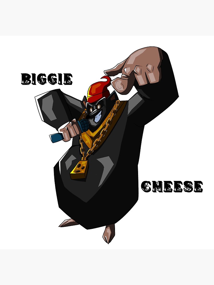 Lámina rígida for Sale con la obra «Biggie Cheese Vamos a Cantar» de  MedfordTShirtCo