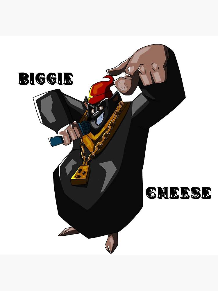 Biggie cheese Postcard for Sale by Paintandgo