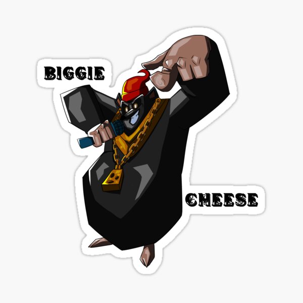 Biggie Cheese Meme Stickers for Sale