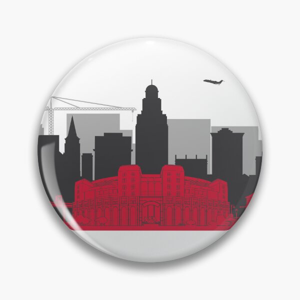 Item preview, Lincoln Nebraska Skyline Sticker, Apparel, etc. designed and sold by Bryce Reichardt.