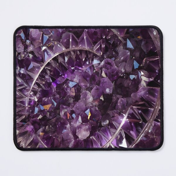 Item preview, Amethyst 5 Fibonacci designed and sold by christineiris.