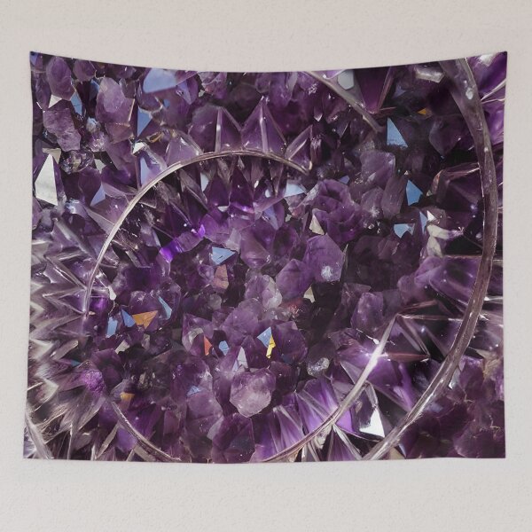 Item preview, Amethyst 5 Fibonacci designed and sold by christineiris.