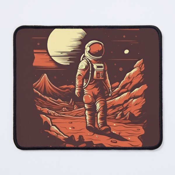Item preview, Astronaut walks on the mars planet designed and sold by Damian Sobczyk.