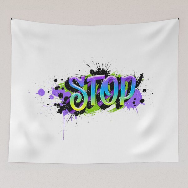 Item preview, Stop Graffiti Design designed and sold by Nice En.