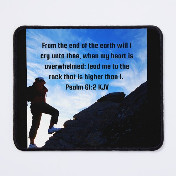 Item preview, Psalm 61:2 King James Version Bible Verse designed and sold by Caregiverology.
