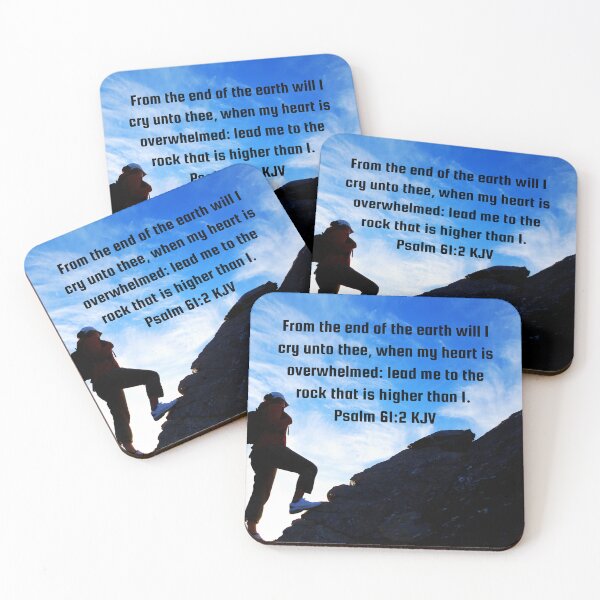 Item preview, Psalm 61:2 King James Version Bible Verse designed and sold by Caregiverology.