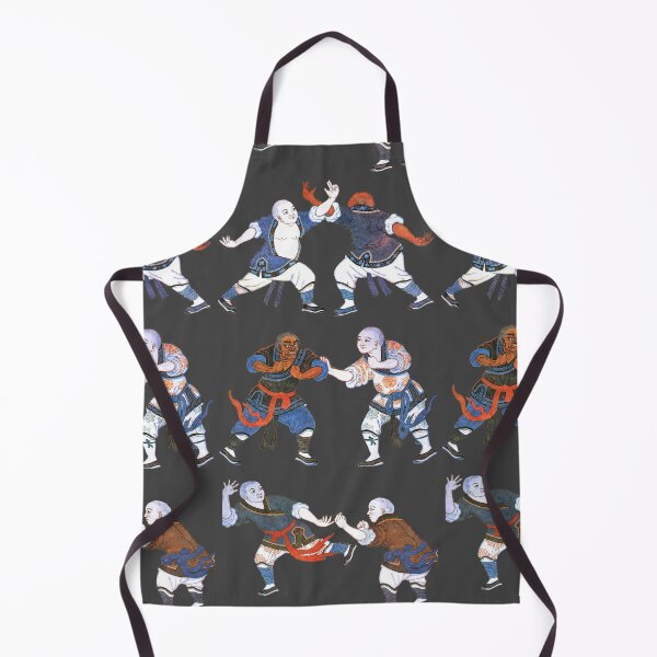 Item preview, Monks from Shaolin Temple practicing and sparring A designed and sold by NurturingSpirit.