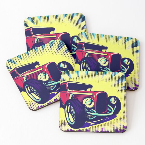 Item preview, Pop Art Hot Rod designed and sold by Donkey's Salad.