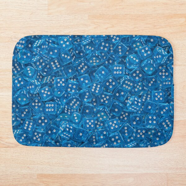 Item preview, Lots of Dice - Transparent Blue Board Game Dice ( tabletop / boardgame / rpg D6 ) designed and sold by Soludum Dice & Meeple Merch.