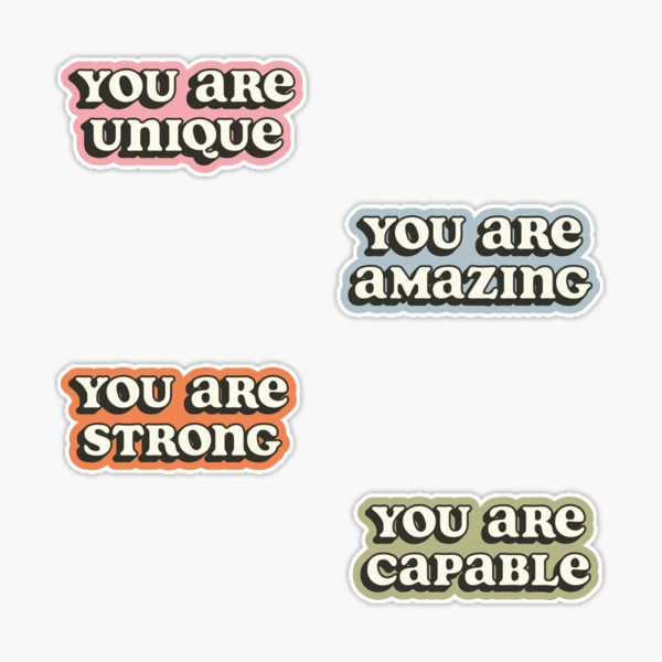 Affirmation Stickers🌼