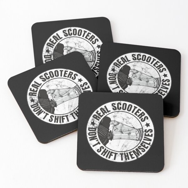 Item preview, Real Scooters Don't Shift Themselves designed and sold by peterpaz.