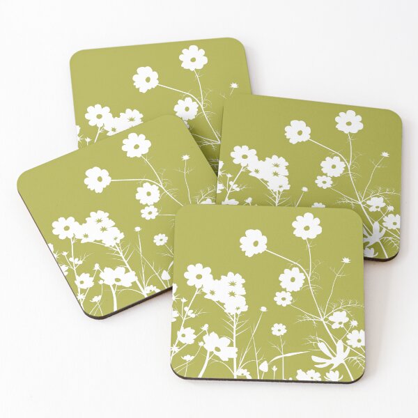 Item preview, Copy of Black and white daisy meadow designed and sold by ellaphanta.
