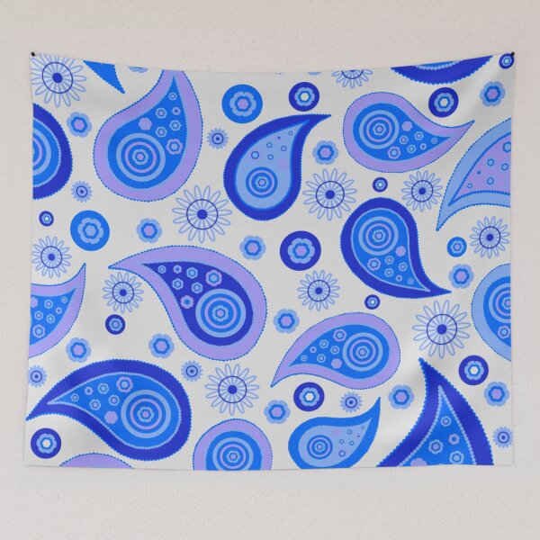 Item preview, Retro Inspired Paisley designed and sold by TotallyRetroArt.