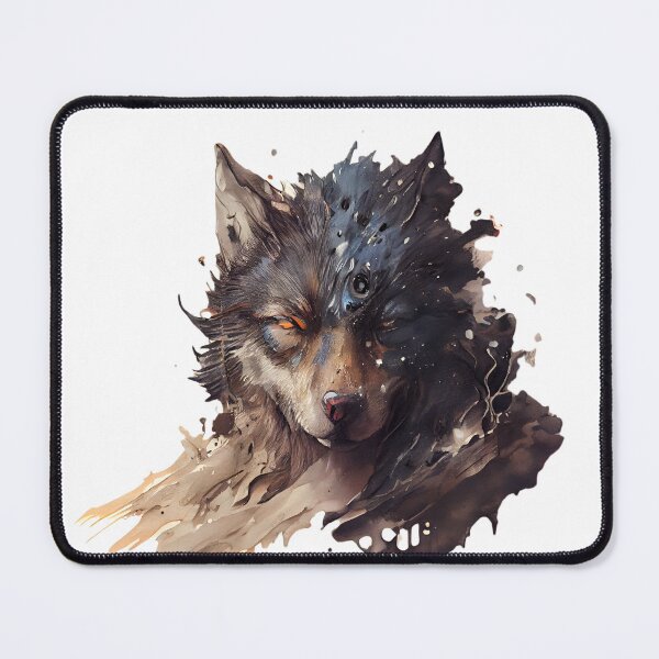 Item preview, Majestic Gray Wolf Portrait designed and sold by Acim0.