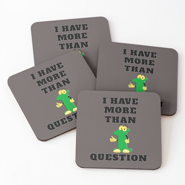 Item preview, I Have More Than One Question designed and sold by RendoRed.