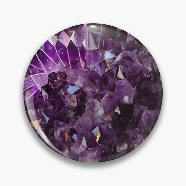 Item preview, Amethyst 7 Fibonacci designed and sold by christineiris.
