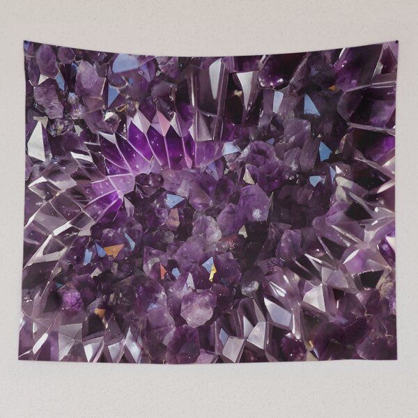 Item preview, Amethyst 7 Fibonacci designed and sold by christineiris.