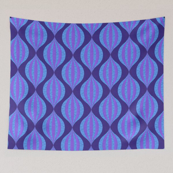 Item preview, Bold Twist // Blue & Violet designed and sold by The Wellington Boot.