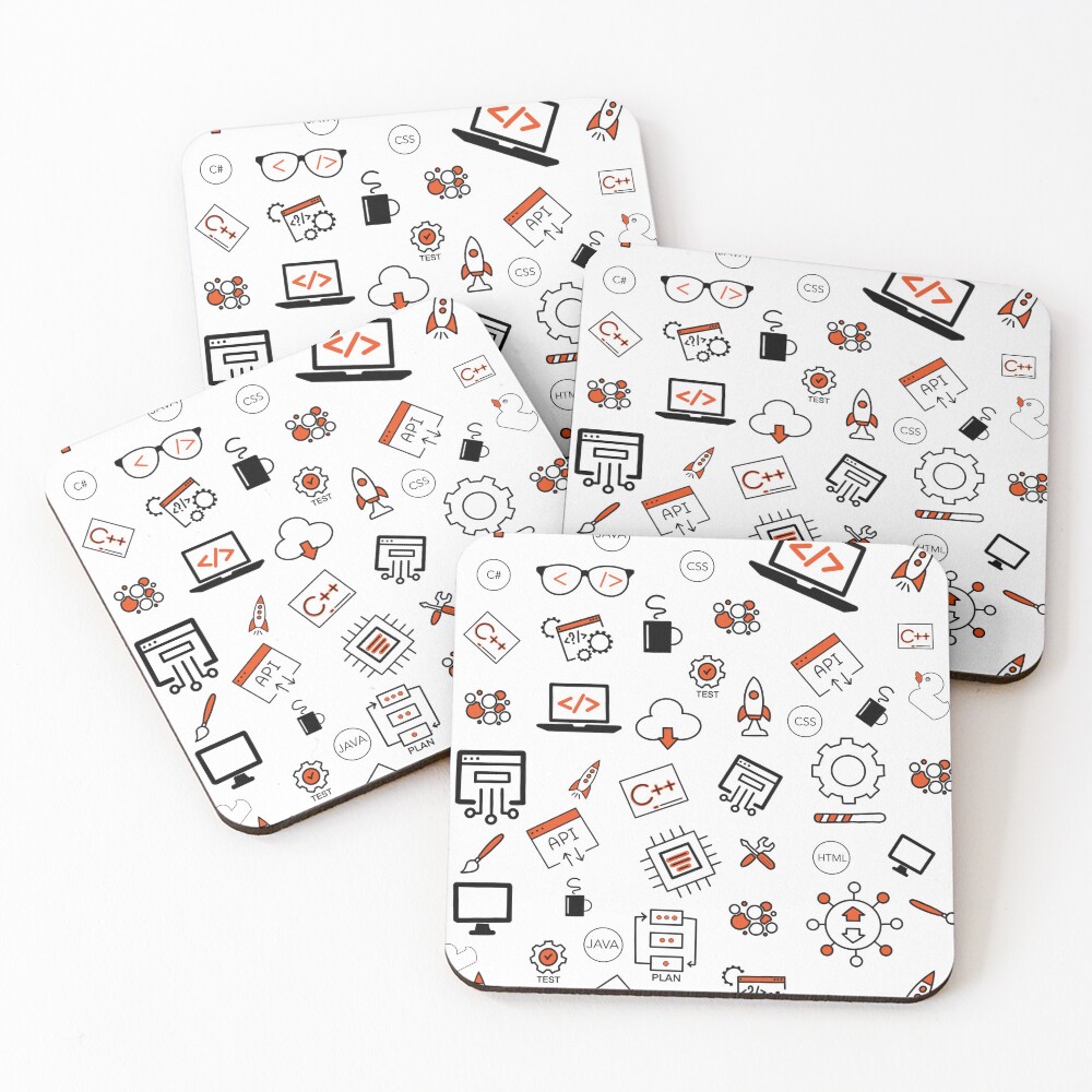 Item preview, Coasters (Set of 4) designed and sold by aniuka6.