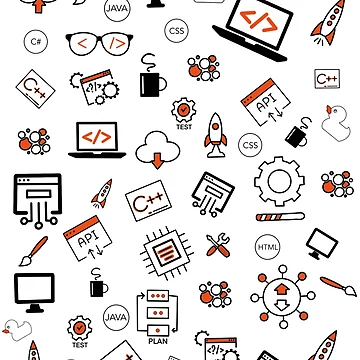 Artwork thumbnail, Programmer Equipment Java css c# c++ html test api developer by aniuka6