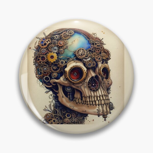 Item preview, Steampunk scull designed and sold by Linkme.