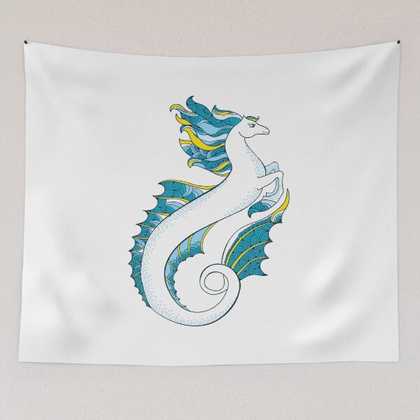 Item preview, Mythological Hippocampus or Sea horse. designed and sold by Bokasana.