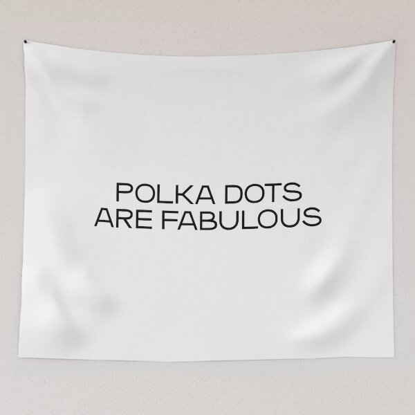 Item preview, Polka dots are fabulous (black) designed and sold by didijuca.