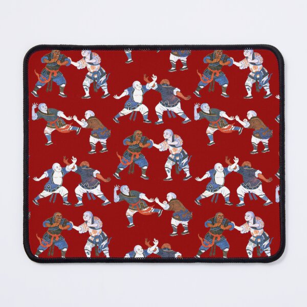 Item preview, Monks from Shaolin Temple practicing and sparring A designed and sold by NurturingSpirit.