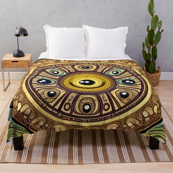 Item preview, Art Nouveau mandala abstract poster designed and sold by REALDesign-Shop.