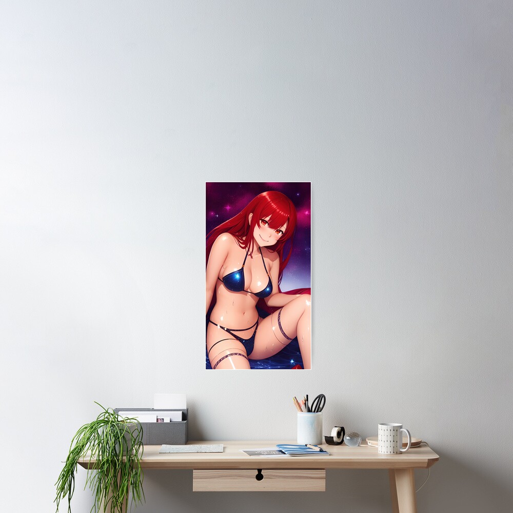 Sexy anime bikini girl