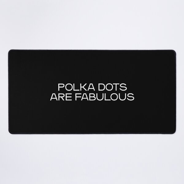 Item preview, Polka dots are fabulous (white) designed and sold by didijuca.