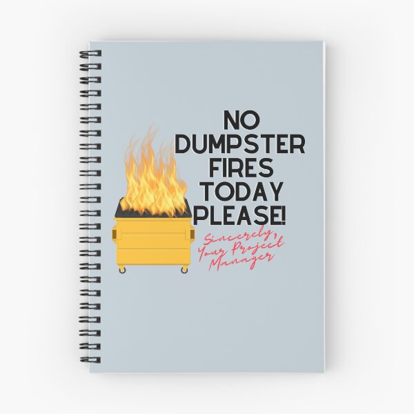Item preview, Project Manager of Dumpster Fires funny designed and sold by Awesomefamily.
