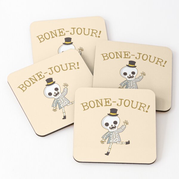 Item preview, Bone-Jour! - Bone Pun, Gifts for Orthopedic Surgeons designed and sold by GasparArts.