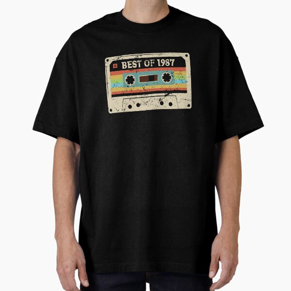Item preview, Best of 1987 38 Year Old Funny Vintage Cassette T-Shirt 38th Birthday Gift for Men Women designed and sold by BCNDesign.