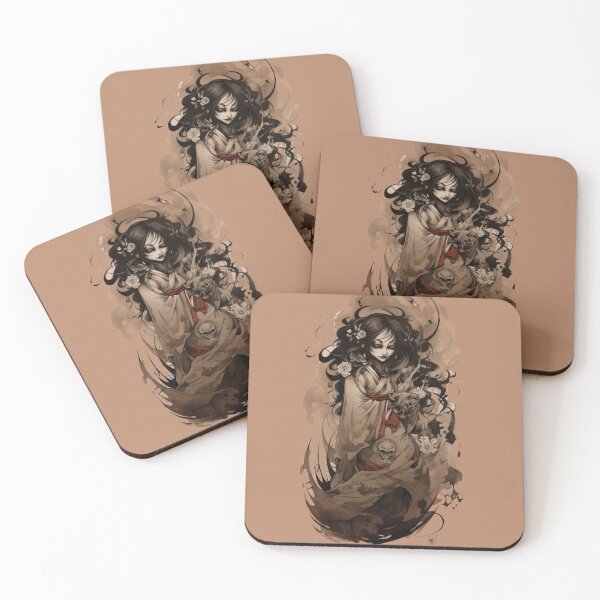 Item preview, Obake Oni Girl -- Yokai Edition designed and sold by GoblinDSGN.