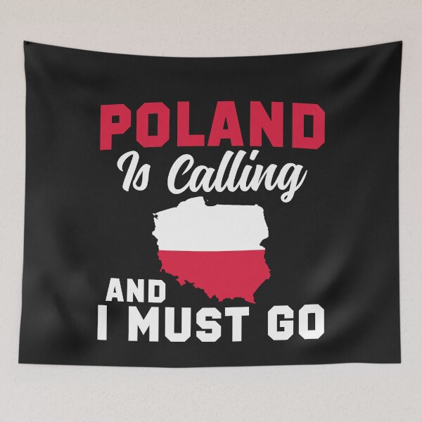 Item preview, Poland is calling and I must go  -  Flag of Poland designed and sold by obedtheartist.